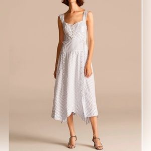 Rebecca Taylor standout linen blend summer dress